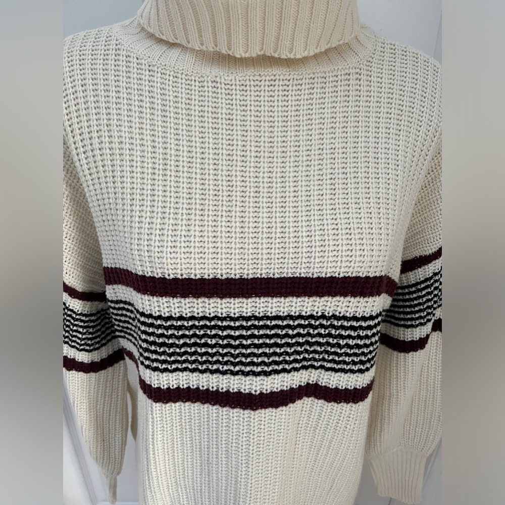 Bluenotes oversized turtleneck sweater ladies medium - Picture 4 of 7